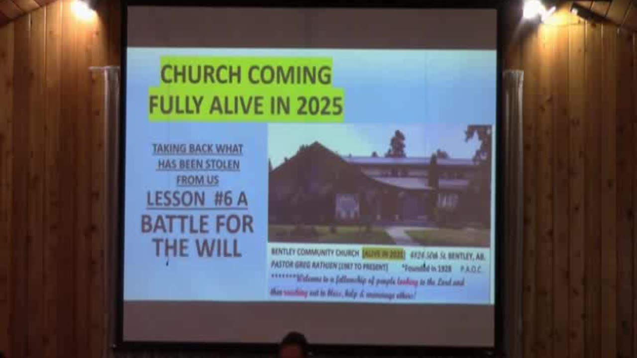 March 16 Possess the Land The Battle for the Will choosing to save Flood victims