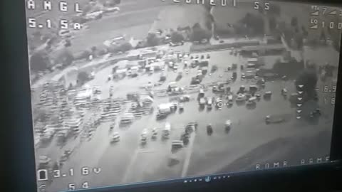 🚁💥 Ukraine Russia War | Ukrainian Drone Bombs Targets at Novaya Mayachka Market | RCF
