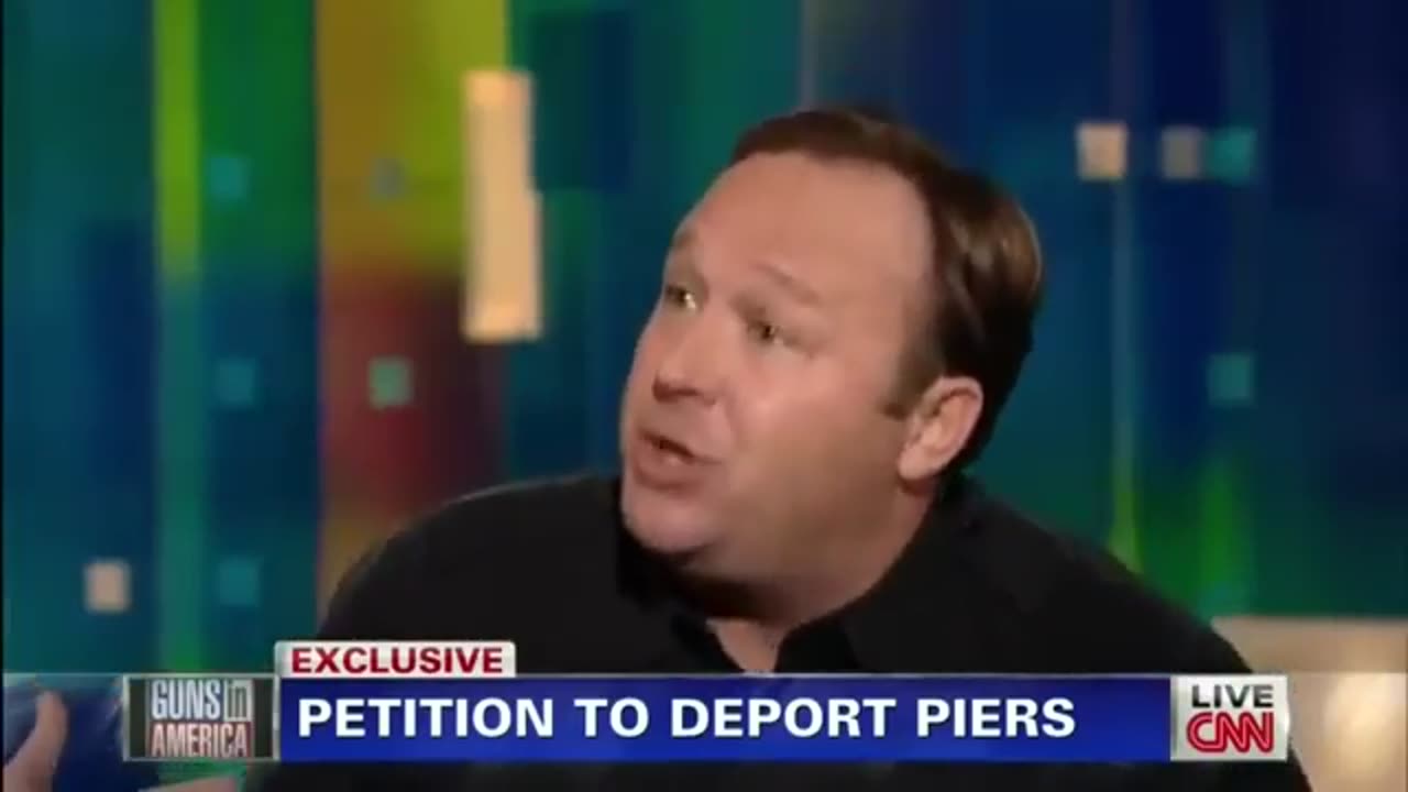 Alex Jones vs. Piers Morgan on Gun Control