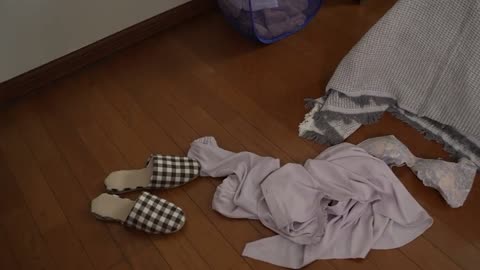 ひなたこ、下品で無神経な義父と暮らしています。She lives with her vulgar and insensitive father-in-law