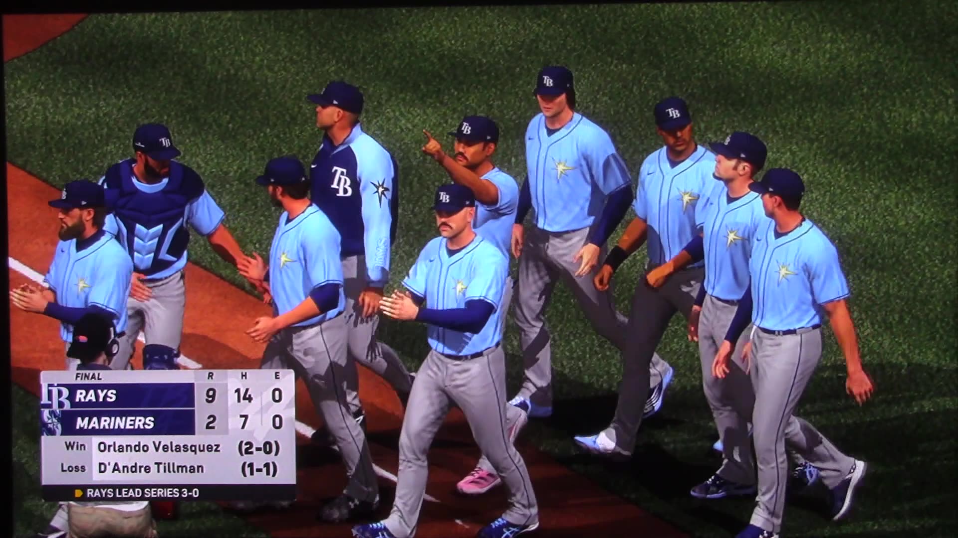 MLB The Show: Tampa Bay Rays vs Seattle Mariners (S14 ALCS G3)