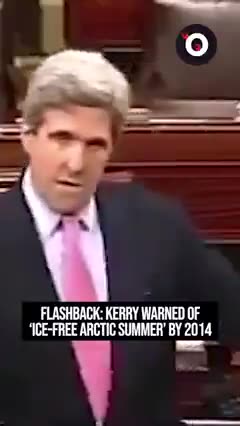 Flashback: Kerry warned of 'ice-free arctic summer' by 2014