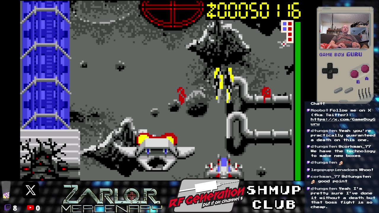 GameBoyGuru streams - Zarlor Mercenary!