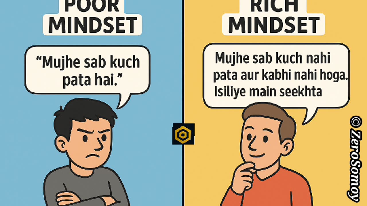 Poor Mindset vs Rich Mindset