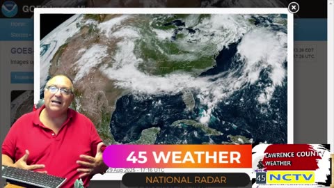 NCTV45 LAWRENCE COUNTY 45 WEATHER SAT AUGUST 30 2025