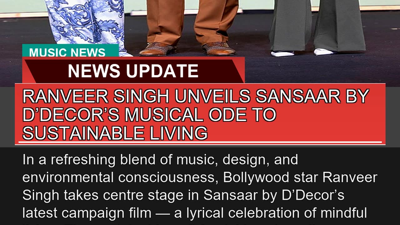 Ranveer Singh Unveils Sansaar by Ddecors Musical