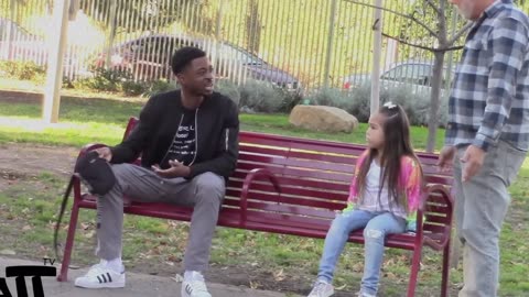 A strange guy was kidnapping a little girl. What Takes Place Is Startling
