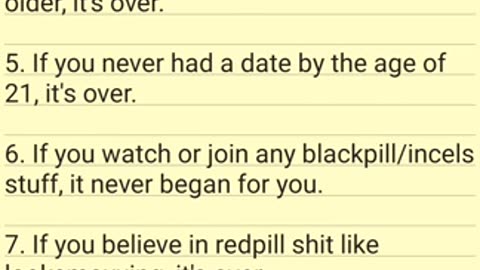 Brutal Blackpill incel facts for ugly men in 2022 (REUPLOAD)