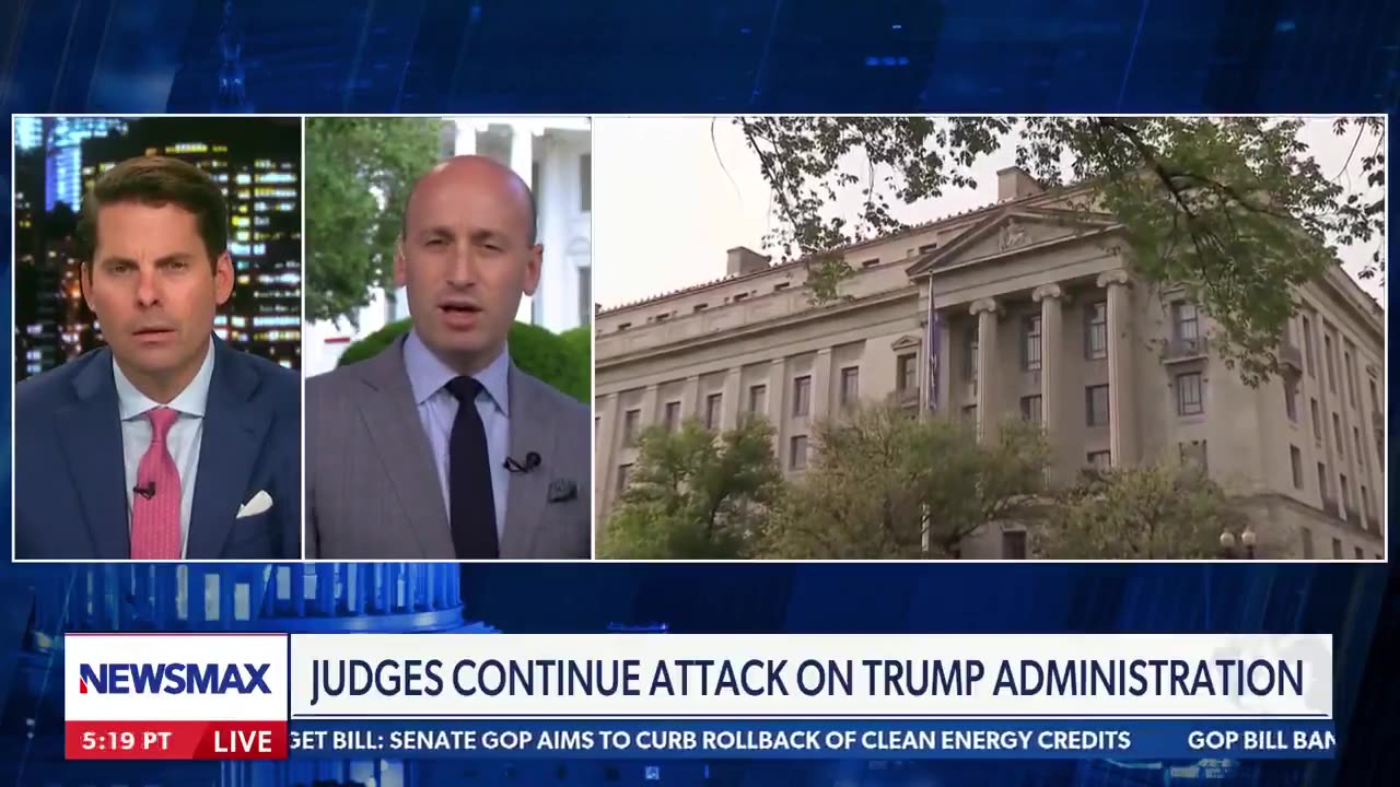 STEPHEN MILLER: “Tyranny. Judicial tyranny.”