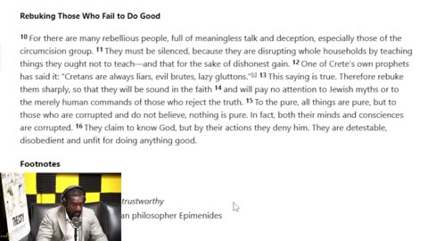 Weekly Word EP. 17 Titus 1 on "Directions for Elders" & Rodney Jerkins Breakfast Club Interview!