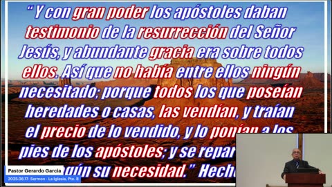 2025.08.17- Sermon - La Iglesia, Pte. 8