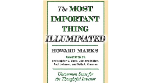 The Most Important Thing by Howard Marks, Audio Book in English