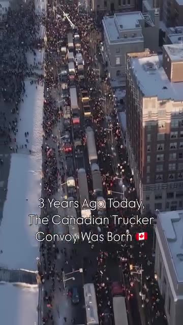 The Canadian Trucker Convoy Was Born 2022