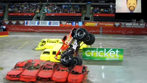 Monster Jam El Diablo Compilation (REACTION) (Part 1)