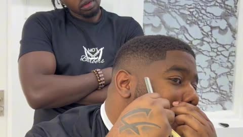 This Reverse Move Was Not on the Barbershop Menu