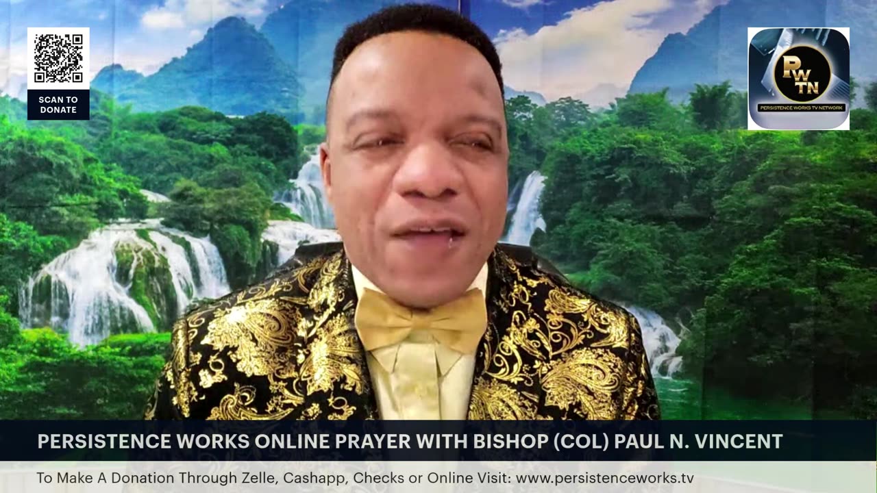 WATCH: PERSISTENCE WORKS ONLINE PRAYER