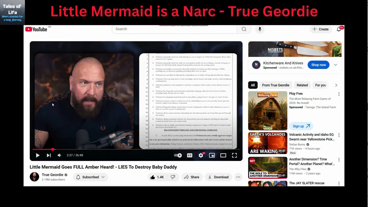 Little Mermaid is a Narc - True Geordie