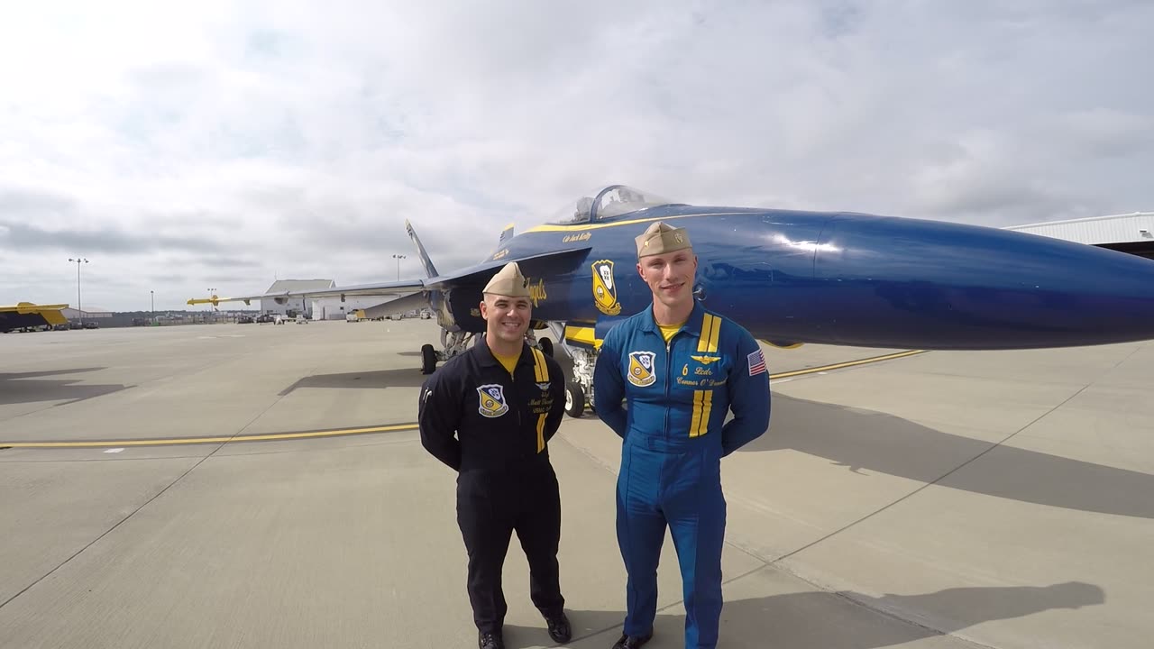 The Blue Angels speak.