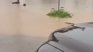 This was from a flash flood in INDIANA