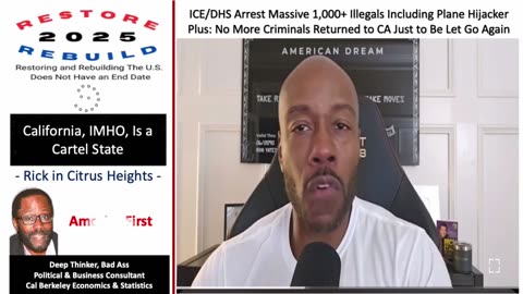 California is Looking More Like a Cartel State; 1000 Illegals Arrested; One Was a Hijacker