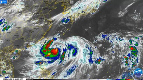 Miran Rubin - Super Typhoon Hinnamnor (Henry) 2022 / rammbcira - sat=himawari 9 - IR 4km