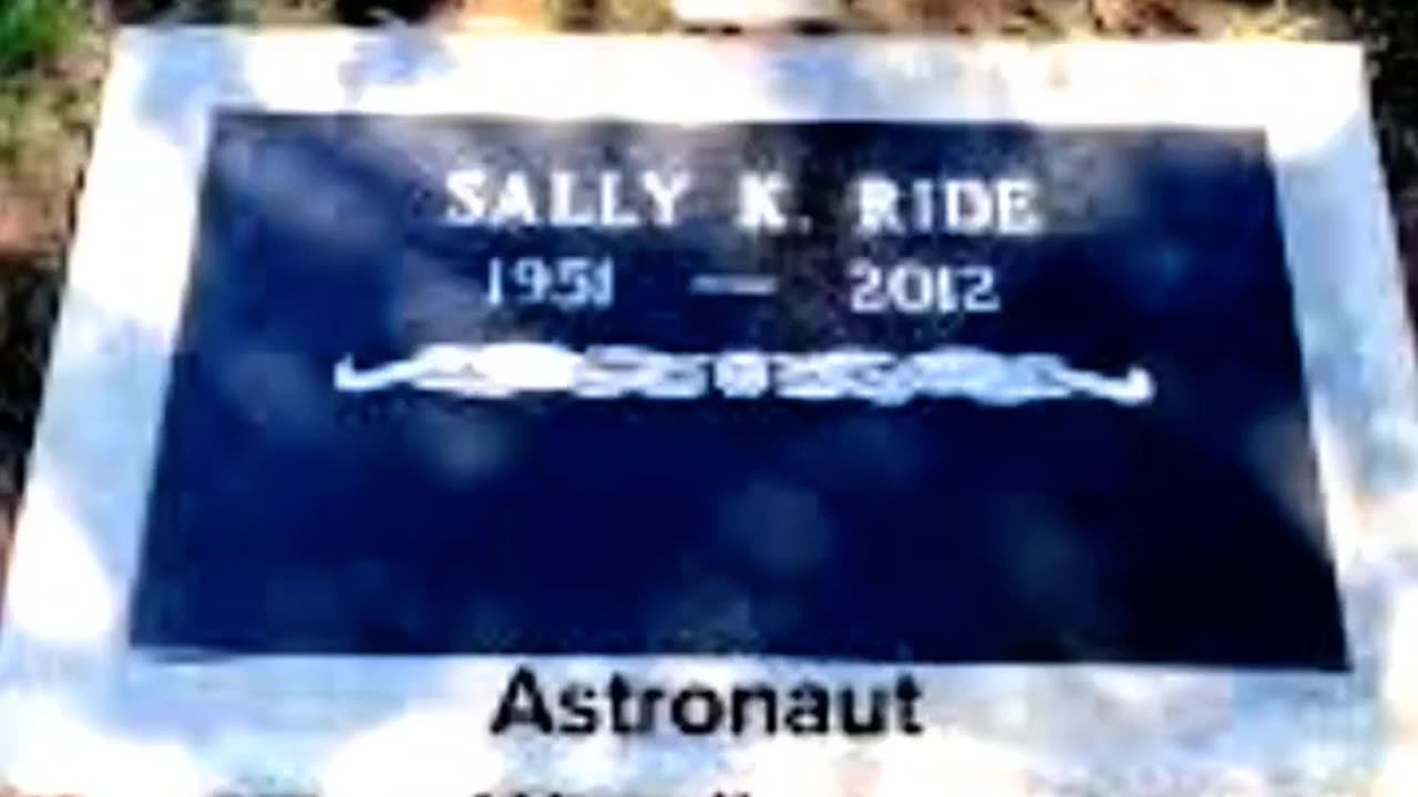 FAMOUS GRAVES - VOL. 545: SALLY RIDE