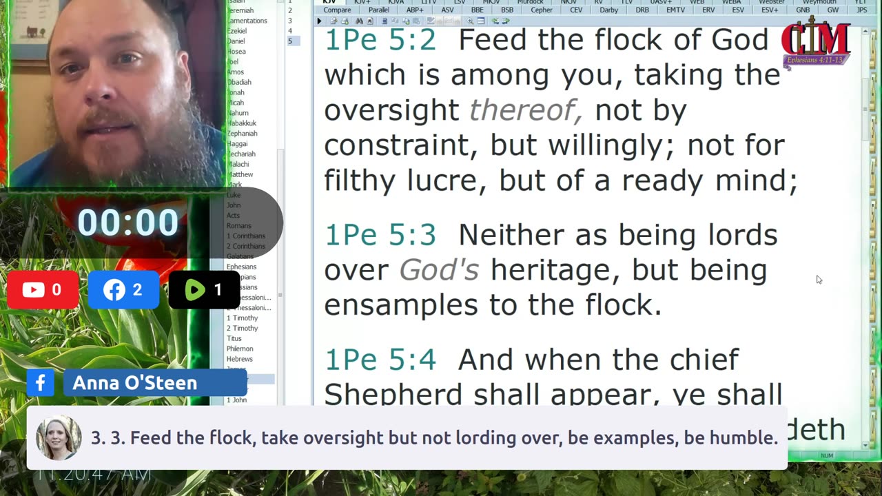 Let Us Add To Our Faith Devotion 2025