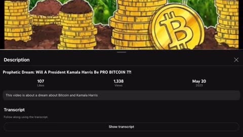 Prophetic word: Kamala Harris President Bitcoin ETF coinbase orders will fill. Joel Ogebe REPENT