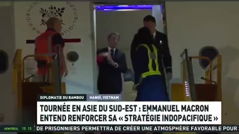 The Madam President of France gets slapped by 'her' husband Jean-Michel Trogneux aka Brigitte.