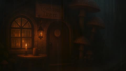 Toadstool Tavern | Cozy Fantasy Tavern Ambience & Music | The Threaded Archive