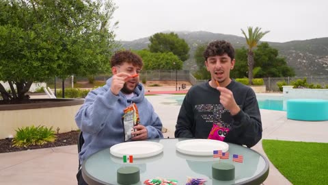 FaZe Rug & Sherman Try Mexican VS American Snacks | Snack Wars