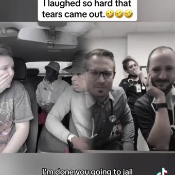 I'm so damn proud of you but you're going to jail