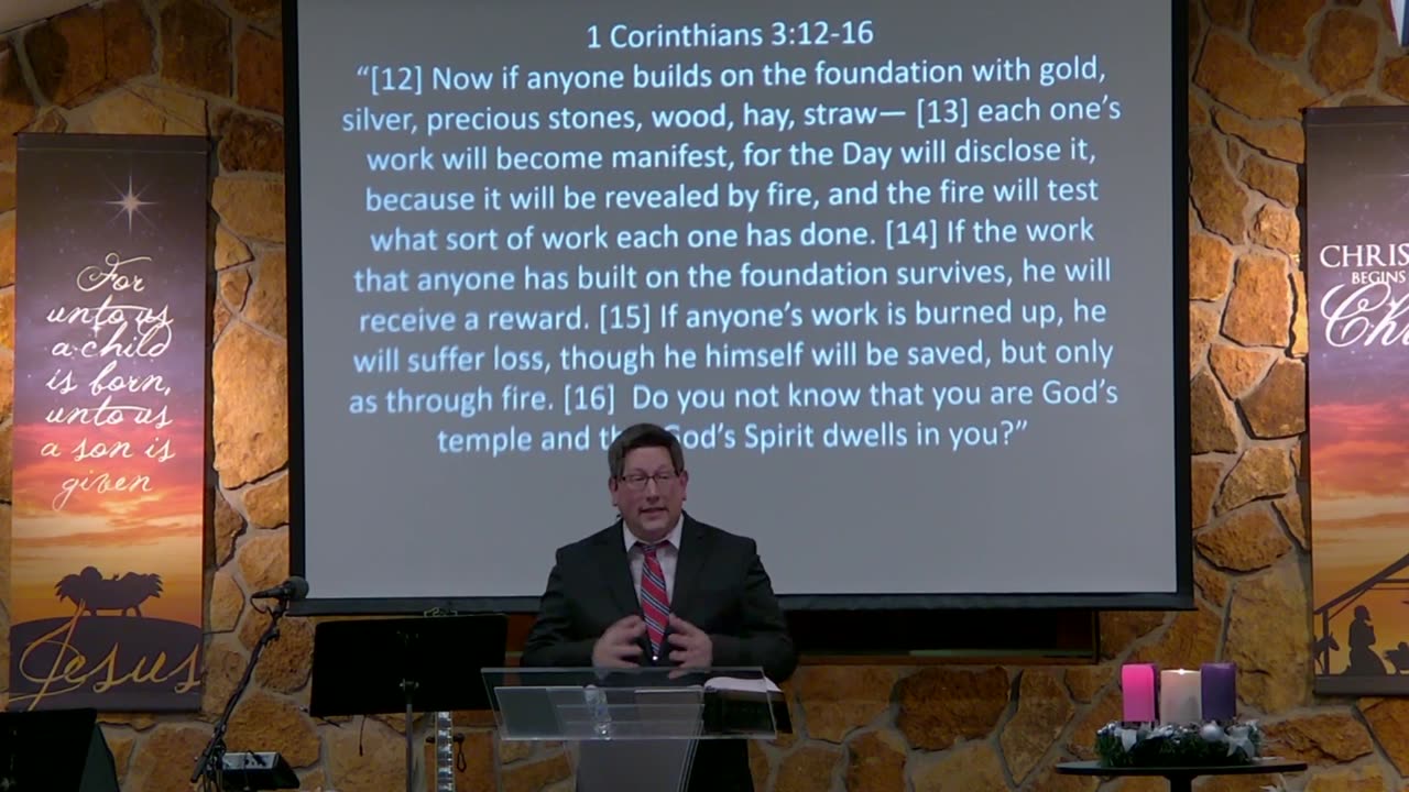 Christ: From Infant to Cornerstone