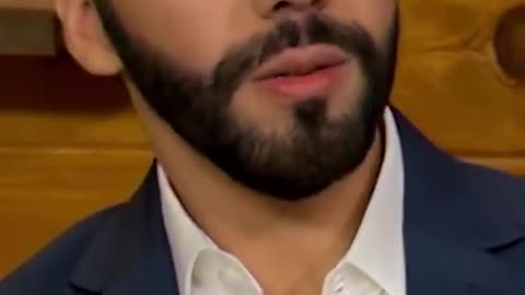 PRESIDENT NAYIB BUKELE SAYS AMERICA CANT BE ATTACKED FROM OUTSIDE - THE REAL DANGER IS WITHIN USA