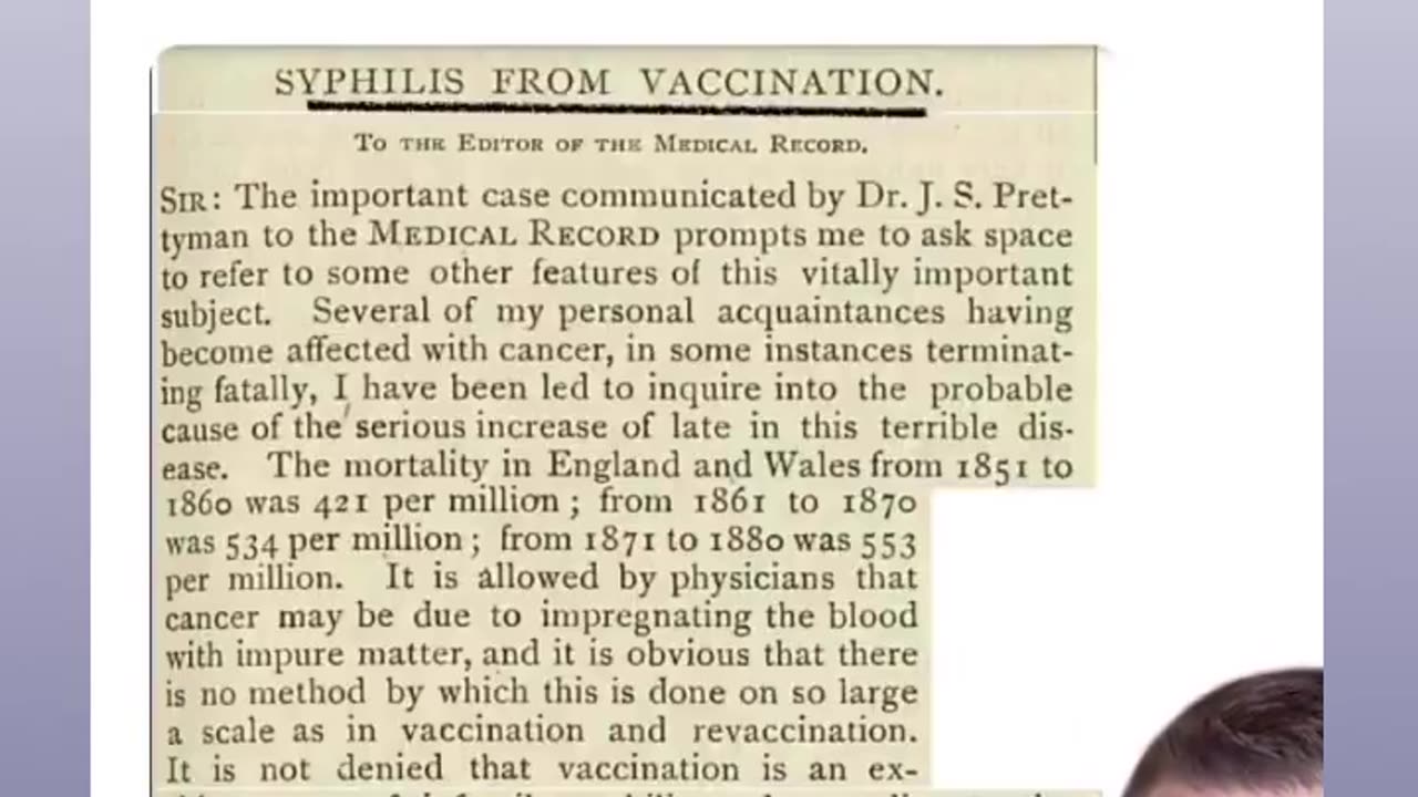 History of vaccines: poisoning people since 1781.