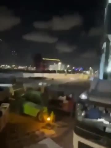 Witness the power of a hypersonic missile hitting terrorist Israel