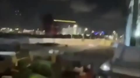 Witness the power of a hypersonic missile hitting terrorist Israel
