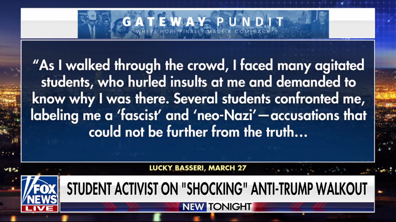 California students walk out of class to protest Trump
