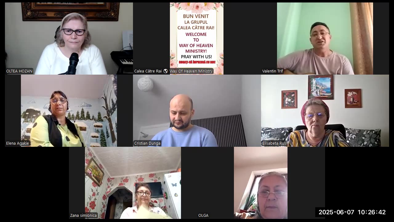 Calea Către Rai -WAY OF HEAVEN MINISTRY #marturii #live #predici #cantaricrestine #poem 06-07-2025