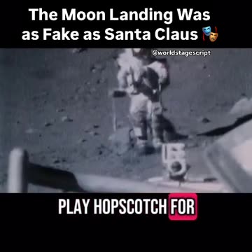 MOON LANDING WAS FAKE?