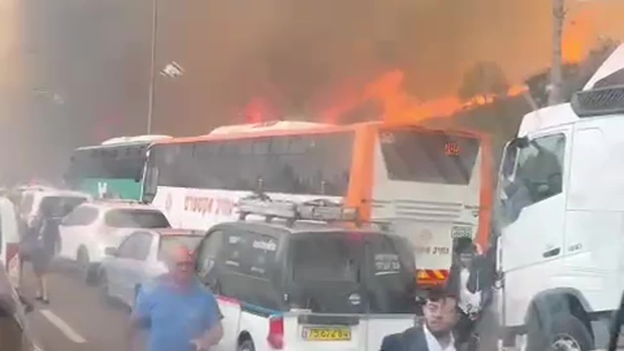 Fire in Jerusalem: The fire has not yet been brought under control and near Highway 1