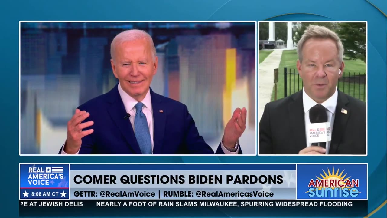 COMER QUESTIONS BIDEN’S PARDONS AND EXECUTIVE ORDERS