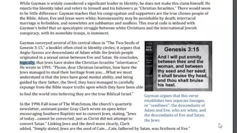 ADL ADMITS jews Stole Israelite Heritage from the White Race.