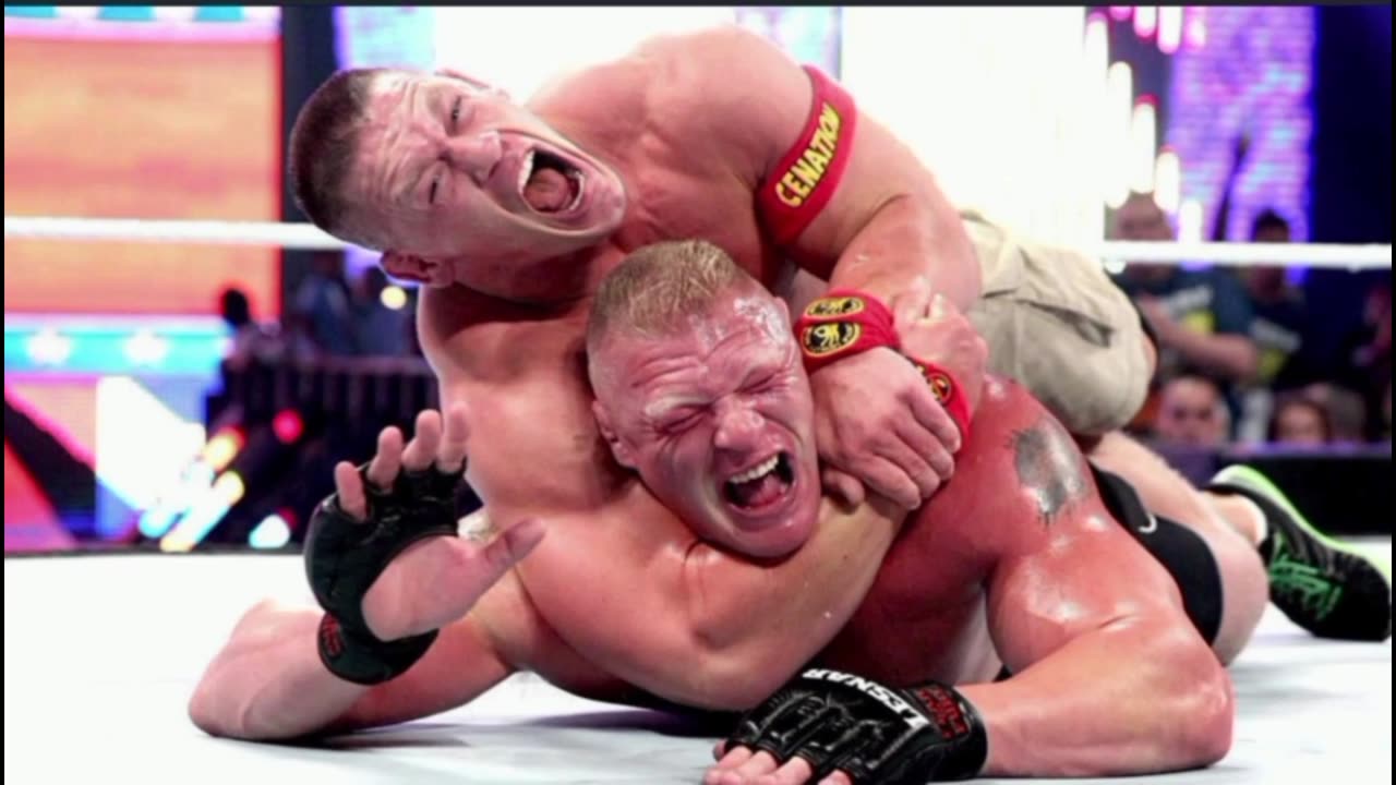 *The Intense Rivalry Between Brock Lesnar and John Cena**