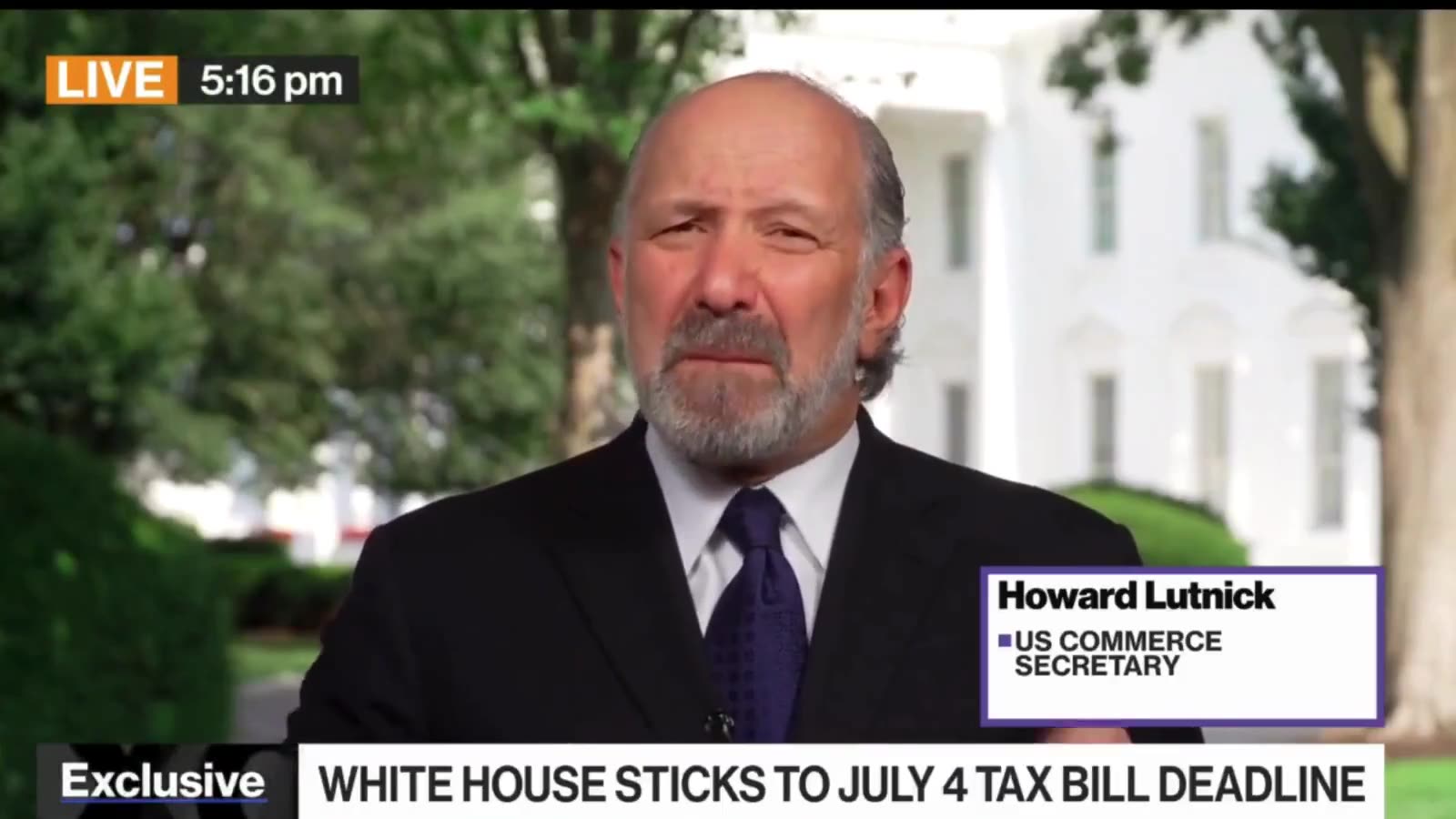 Howard Lutnick Stresses BIG in Big Beautiful Bill