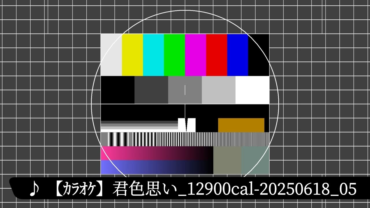 【ｶﾗｵｹ】君色思い_12900cal-20250618_05