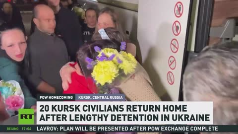 20 Kursk civilians return home after lenghty detention in Ukraine