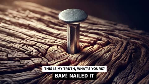 BAM! Nailed it!