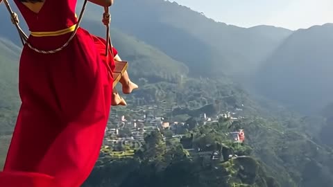 hanging swing