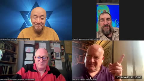 R&B Monthly Seminar: Jerusalem War Crimes Trials/R&B Uyghur-Israel Fellowship (Episode #41 -- Thursday, October 23rd, 2025). Co-ChairMEN: DR. Enver Tohti Bugdha (London, ENGLAND), MR. Ethan Guttman (Vermont, U.S.A.)
